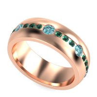 8mm Men's Modern Channel Band