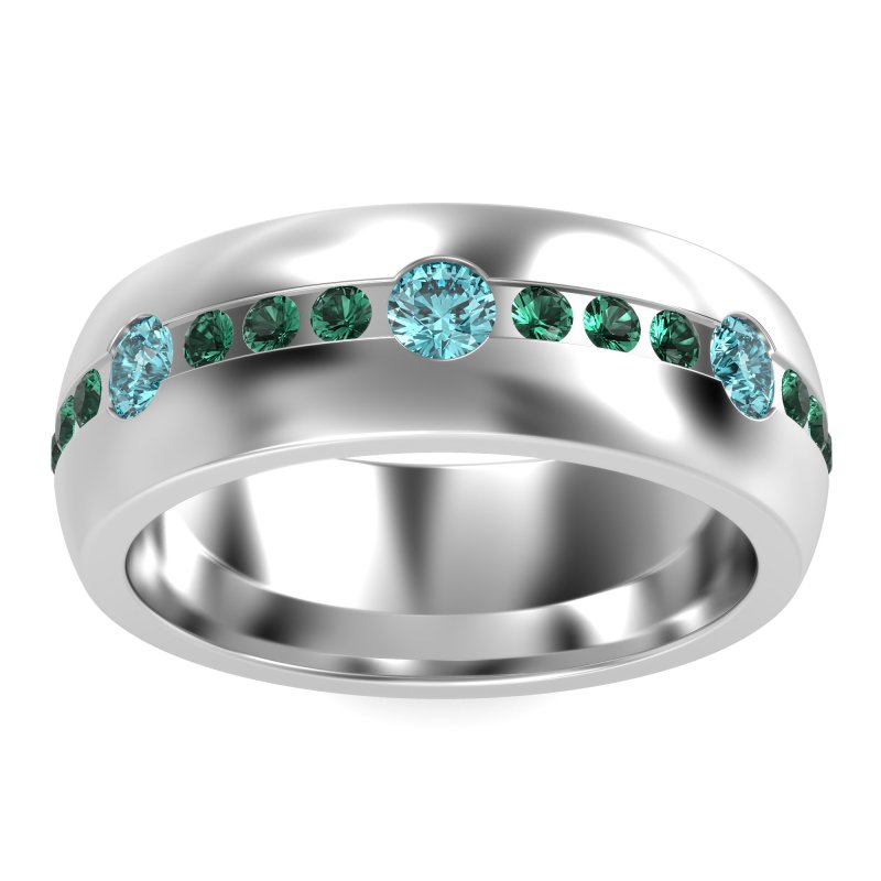 8mm Men's Modern Channel Band