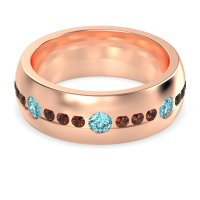 8mm Men's Modern Channel Band