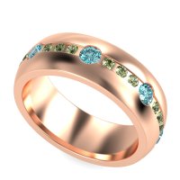 8mm Men's Modern Channel Band