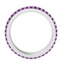 8mm Men's Emerald Cut Band