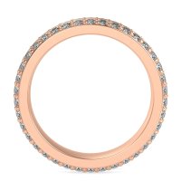 8mm Men's Emerald Cut Band