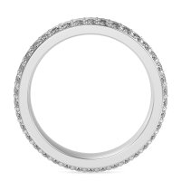 8mm Men's Emerald Cut Band