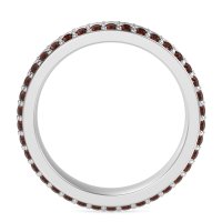 8mm Men's Emerald Cut Band