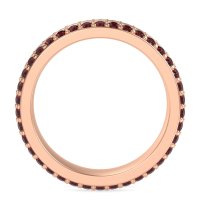 8mm Men's Emerald Cut Band