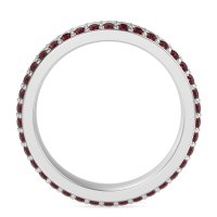 8mm Men's Emerald Cut Band