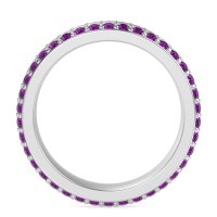 8mm Men's Emerald Cut Band