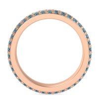 8mm Men's Emerald Cut Band