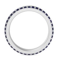 8mm Men's Emerald Cut Band