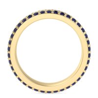 8mm Men's Emerald Cut Band