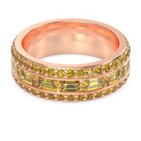 8mm Men's Emerald Cut Band