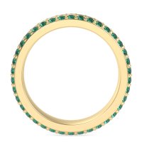 8mm Men's Emerald Cut Band