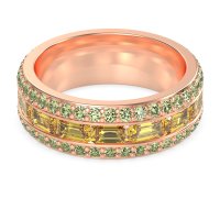 8mm Men's Emerald Cut Band