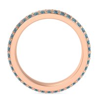 8mm Men's Emerald Cut Band