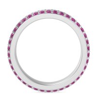 8mm Men's Emerald Cut Band