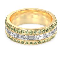 8mm Men's Emerald Cut Band