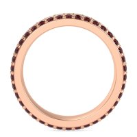 8mm Men's Emerald Cut Band