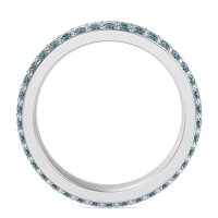 8mm Men's Emerald Cut Band
