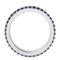 8mm Men's Emerald Cut Band