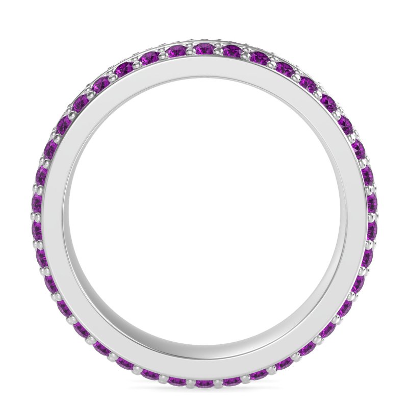 8mm Men's Emerald Cut Band