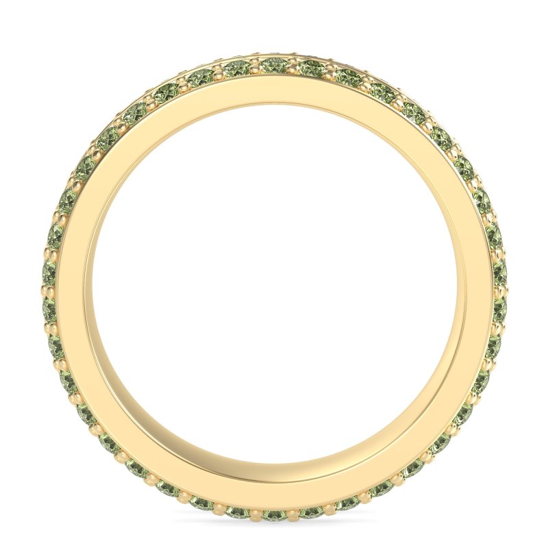 8mm Men's Emerald Cut Band