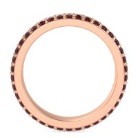 8mm Men's Emerald Cut Band