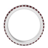 8mm Men's Emerald Cut Band