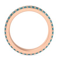 8mm Men's Emerald Cut Band