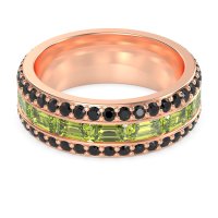 8mm Men's Emerald Cut Band