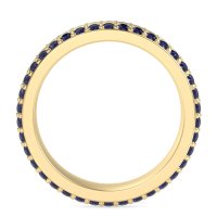 8mm Men's Emerald Cut Band