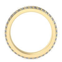 8mm Men's Emerald Cut Band