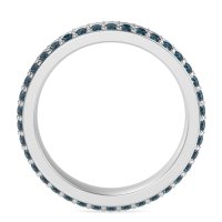 8mm Men's Emerald Cut Band