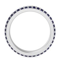 8mm Men's Emerald Cut Band