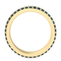 8mm Men's Emerald Cut Band