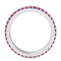 8mm Men's Emerald Cut Band