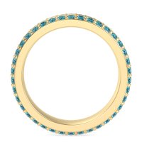 8mm Men's Emerald Cut Band