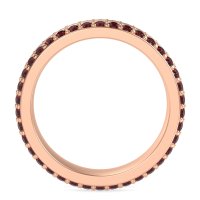 8mm Men's Emerald Cut Band