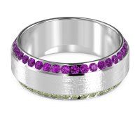 8mm Men's Eternity Channel Band