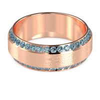 8mm Men's Eternity Channel Band