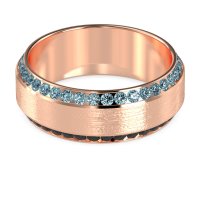 8mm Men's Eternity Channel Band
