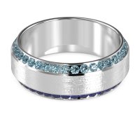 8mm Men's Eternity Channel Band