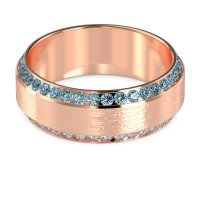 8mm Men's Eternity Channel Band