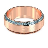 8mm Men's Eternity Channel Band