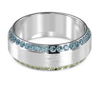 8mm Men's Eternity Channel Band