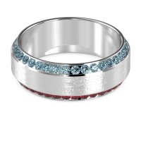 8mm Men's Eternity Channel Band