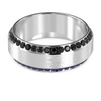 8mm Men's Eternity Channel Band