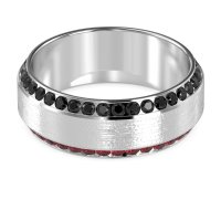 8mm Men's Eternity Channel Band