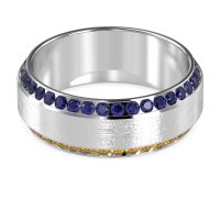 8mm Men's Eternity Channel Band