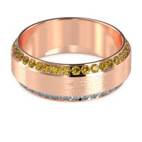 8mm Men's Eternity Channel Band