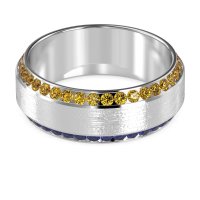 8mm Men's Eternity Channel Band